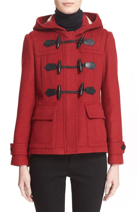 burberry blackwell short duffle coat